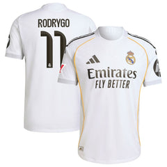 Rodrygo Real Madrid 2025/26 Home Jersey