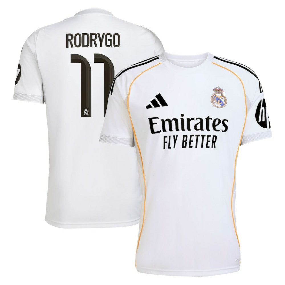 Rodrygo Real Madrid 2025/26 Home Replica Jersey
