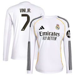 Vini Jr. Real Madrid 2025/26 Home Replica Jersey