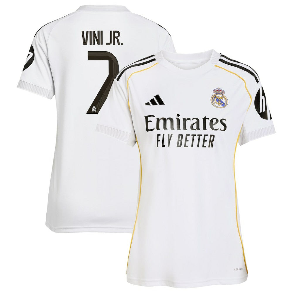 Vini Jr. Real Madrid Women's 2025/26 Home Replica Jersey