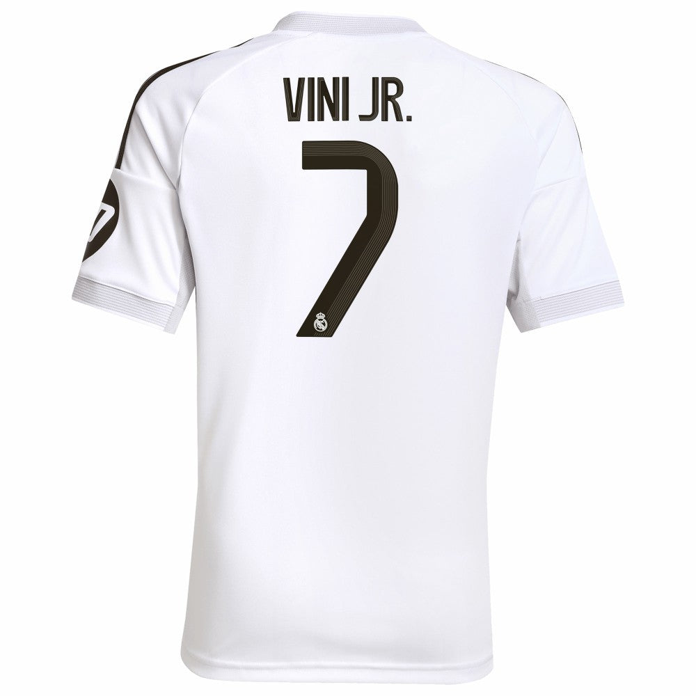Vini Jr. Real Madrid Youth 2025/26 Home Replica Jersey