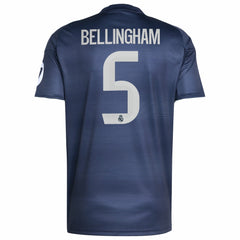 Jude Bellingham Real Madrid 2025/26 Away Replica Player Jersey