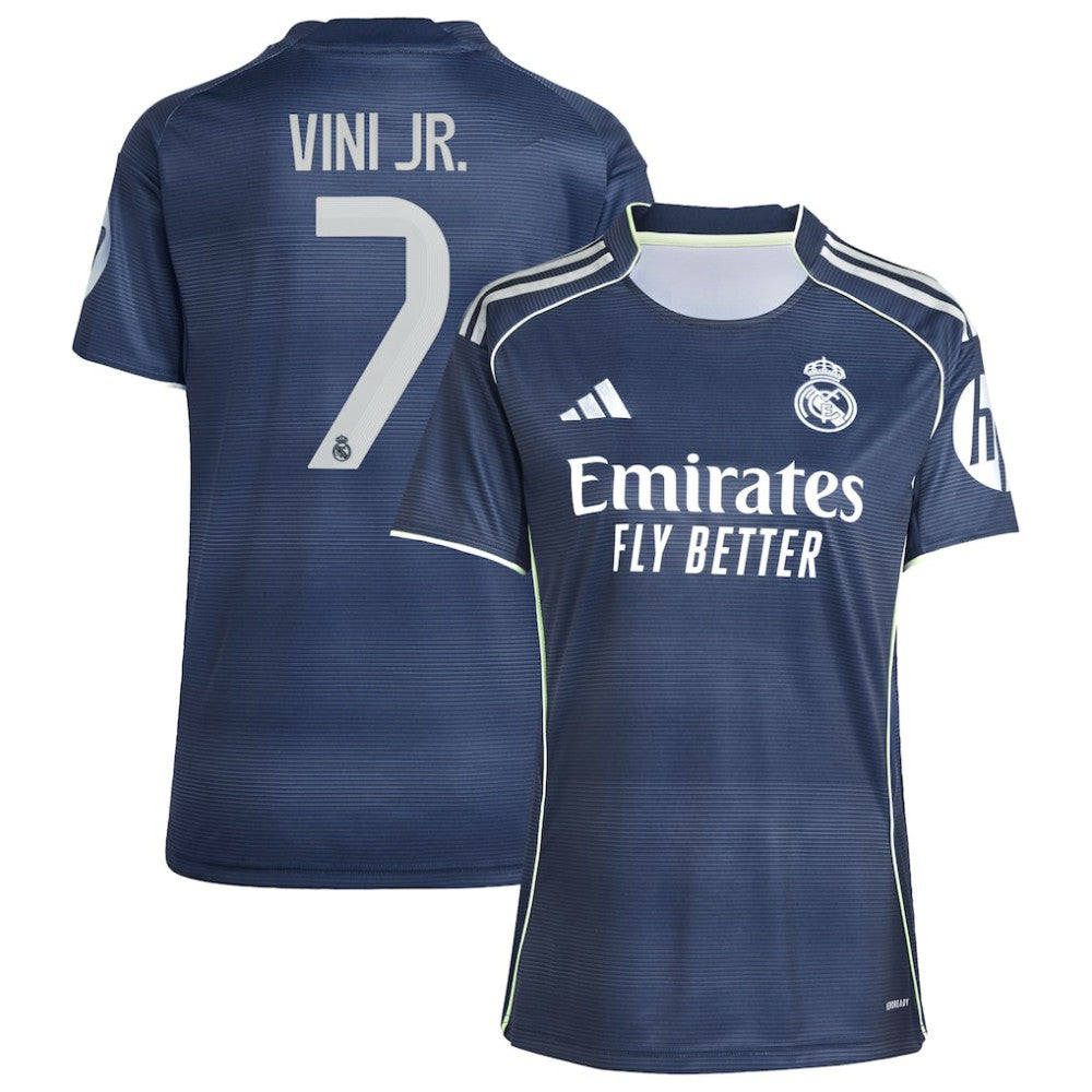 Vini Jr. Real Madrid Women's 2025/26 Away Replica Player Jersey
