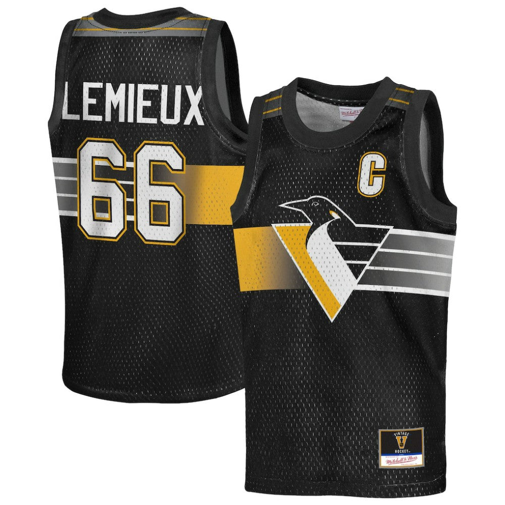 Mario Lemieux Pittsburgh Penguins Mitchell & Ness Youth Maxxed Out Fashion Basketball Jersey -  NHL Jerseys