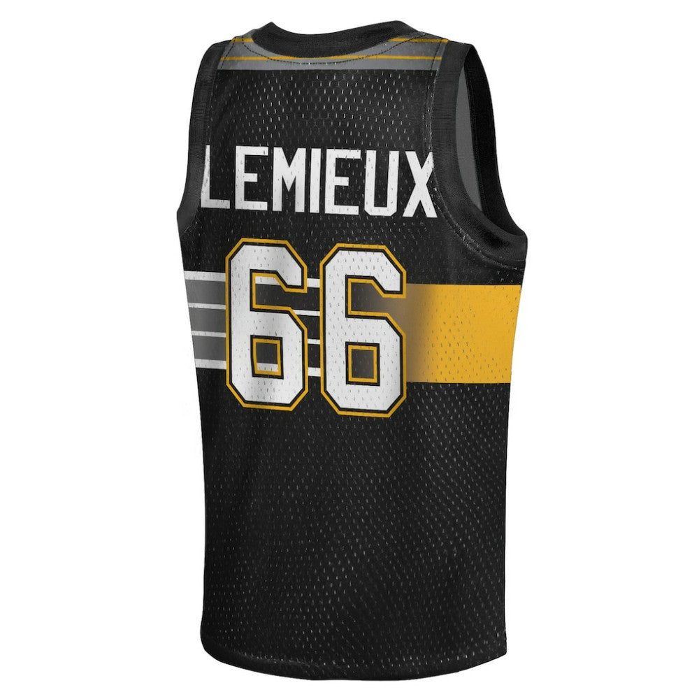 Mario Lemieux Pittsburgh Penguins Mitchell & Ness Youth Maxxed Out Fashion Basketball Jersey -  NHL Jerseys