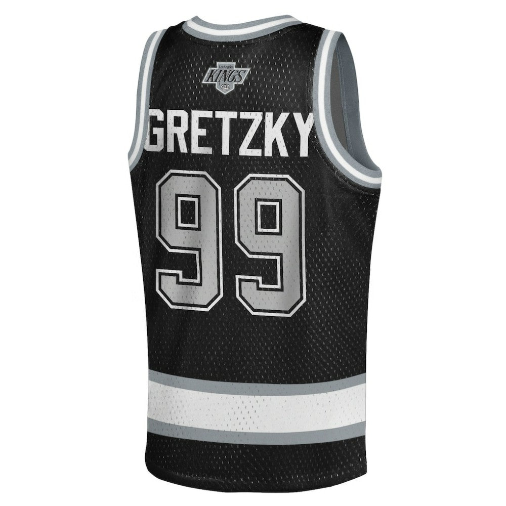 Wayne Gretzky Los Angeles Kings Mitchell & Ness Youth Maxxed Out Fashion Basketball Jersey -  NHL Jerseys