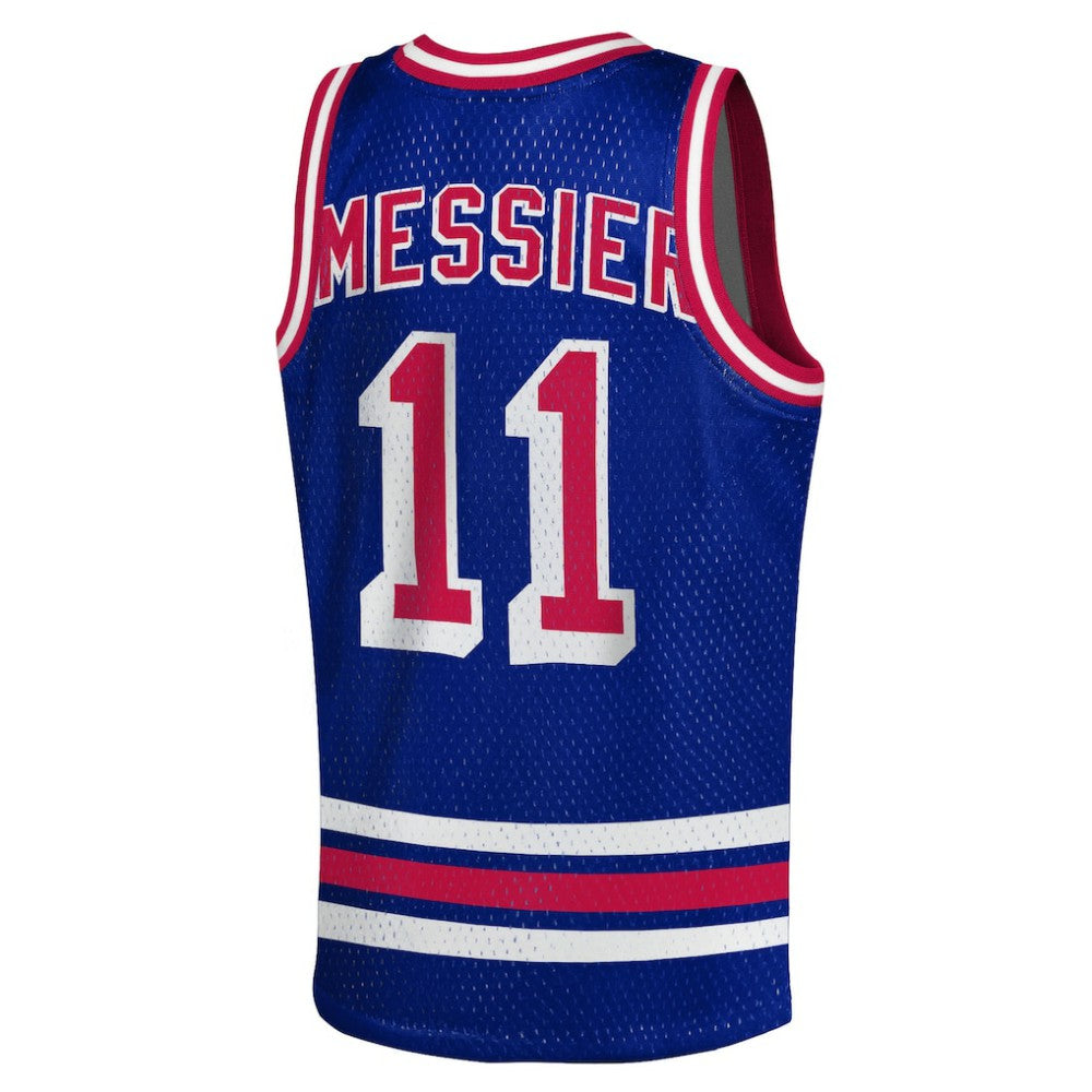 Mark Messier New York Rangers Mitchell & Ness Youth Maxxed Out Fashion Basketball Jersey -  NHL Jerseys