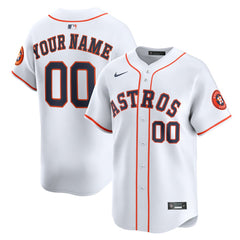 Houston Astros Nike Youth Home Custom Limited Jersey - MLB Jerseys