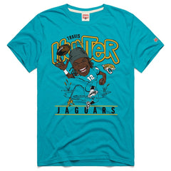 Jacksonville Jaguars Travis Hunter  Homage Unisex Caricature Player Graphic Tri-Blend T-Shirt | NFL US