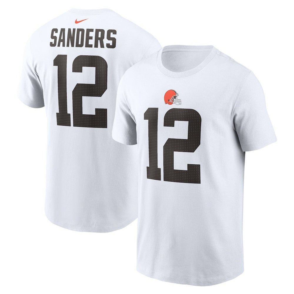 Cleveland Browns Shedeur Sanders  2025 NFL Draft Name & Number T-Shirt | NFL Near me