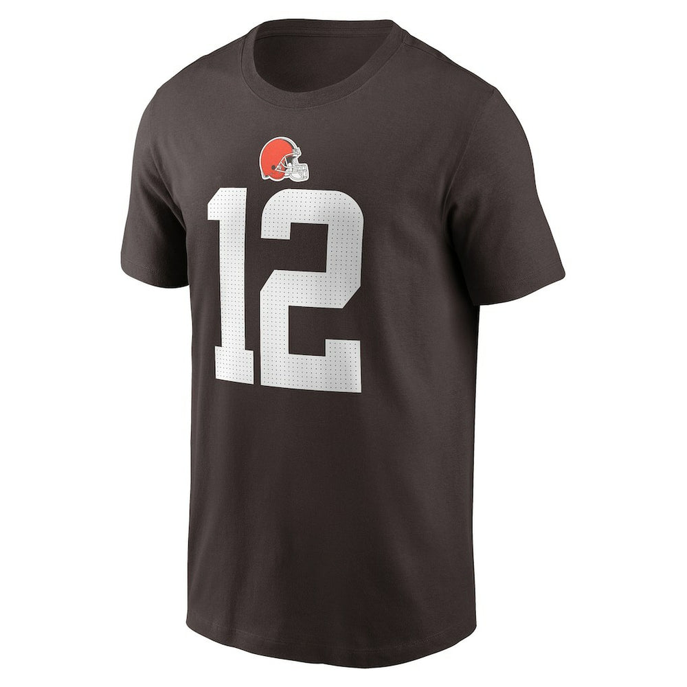 Cleveland Browns Shedeur Sanders  2025 NFL Draft Name & Number T-Shirt | NFL Sale