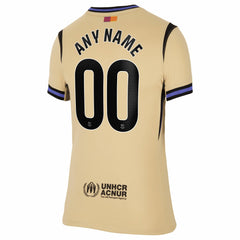 Barcelona Women's 2025/26 Away Stadium Replica Custom Jersey