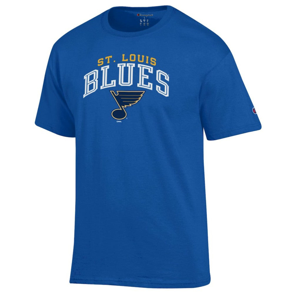 St. Louis Blues Champion Primary Logo T-Shirt -  NHL T-shirts
