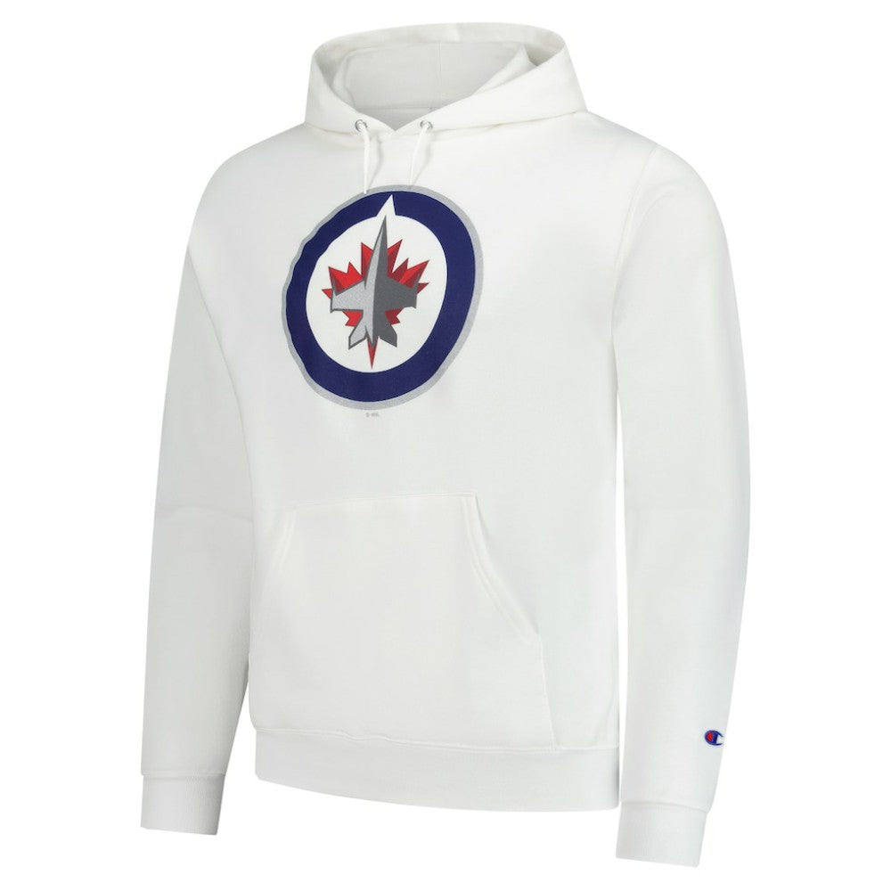 Winnipeg Jets Champion Primary Logo 1-Hit Pullover Hoodie -  NHL Hoodies