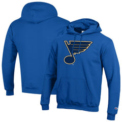 St. Louis Blues Champion Primary Logo 1-Hit Pullover Hoodie -  NHL Hoodies