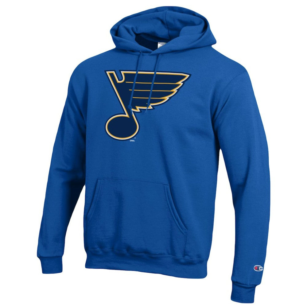St. Louis Blues Champion Primary Logo 1-Hit Pullover Hoodie -  NHL Hoodies