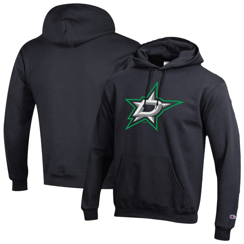 Dallas Stars Champion Primary Logo 1-Hit Pullover Hoodie -  NHL Hoodies