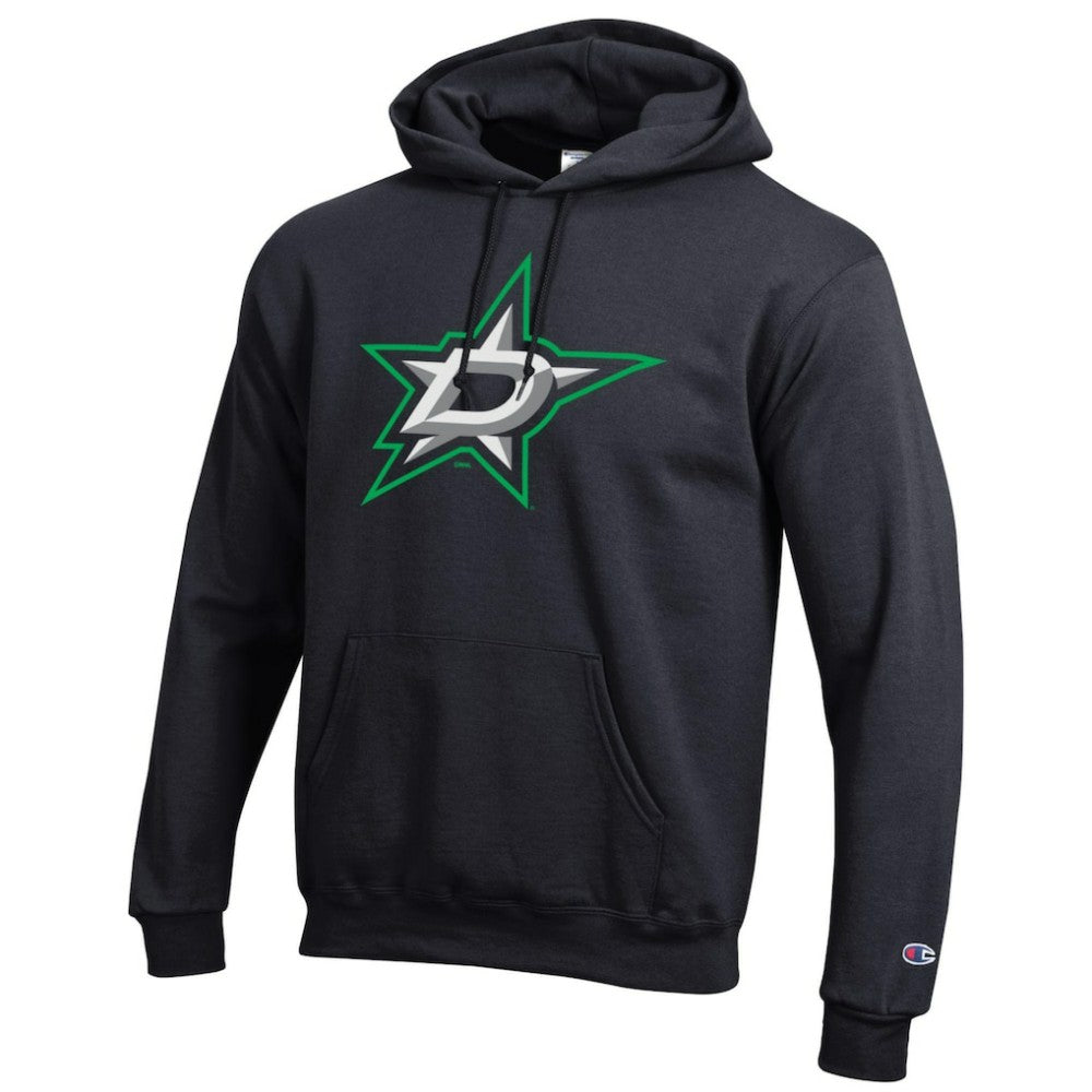 Dallas Stars Champion Primary Logo 1-Hit Pullover Hoodie -  NHL Hoodies