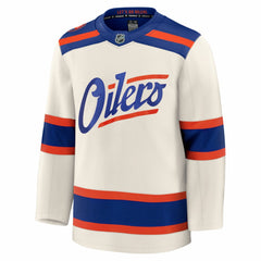 Edmonton Oilers Fanatics Alternate Premium Jersey -  NHL Jerseys