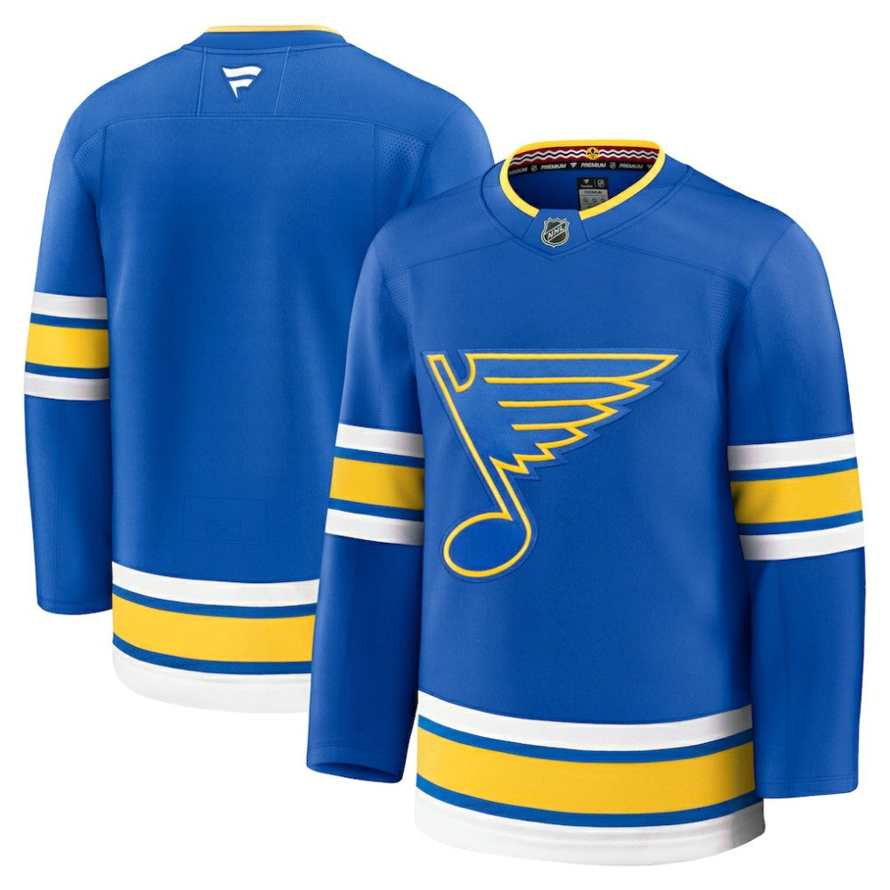 St. Louis Blues Fanatics Home Premium Jersey -  NHL Jerseys