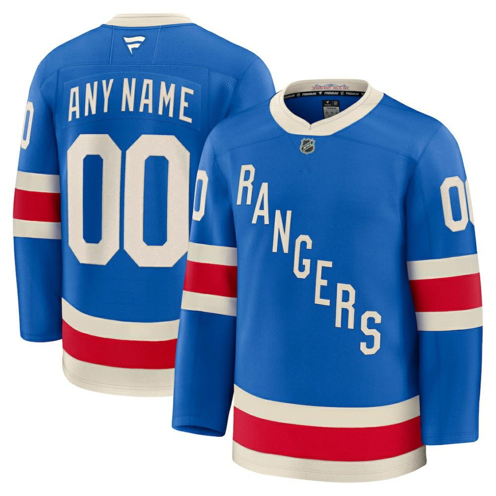 New York Rangers Fanatics Centennial Premium Custom Jersey -  NHL Jerseys