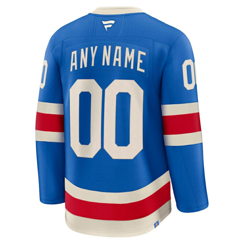 New York Rangers Fanatics Centennial Premium Custom Jersey -  NHL Jerseys