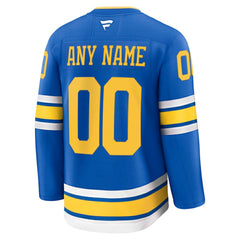 St. Louis Blues Fanatics Home Premium Custom Jersey -  NHL Jerseys