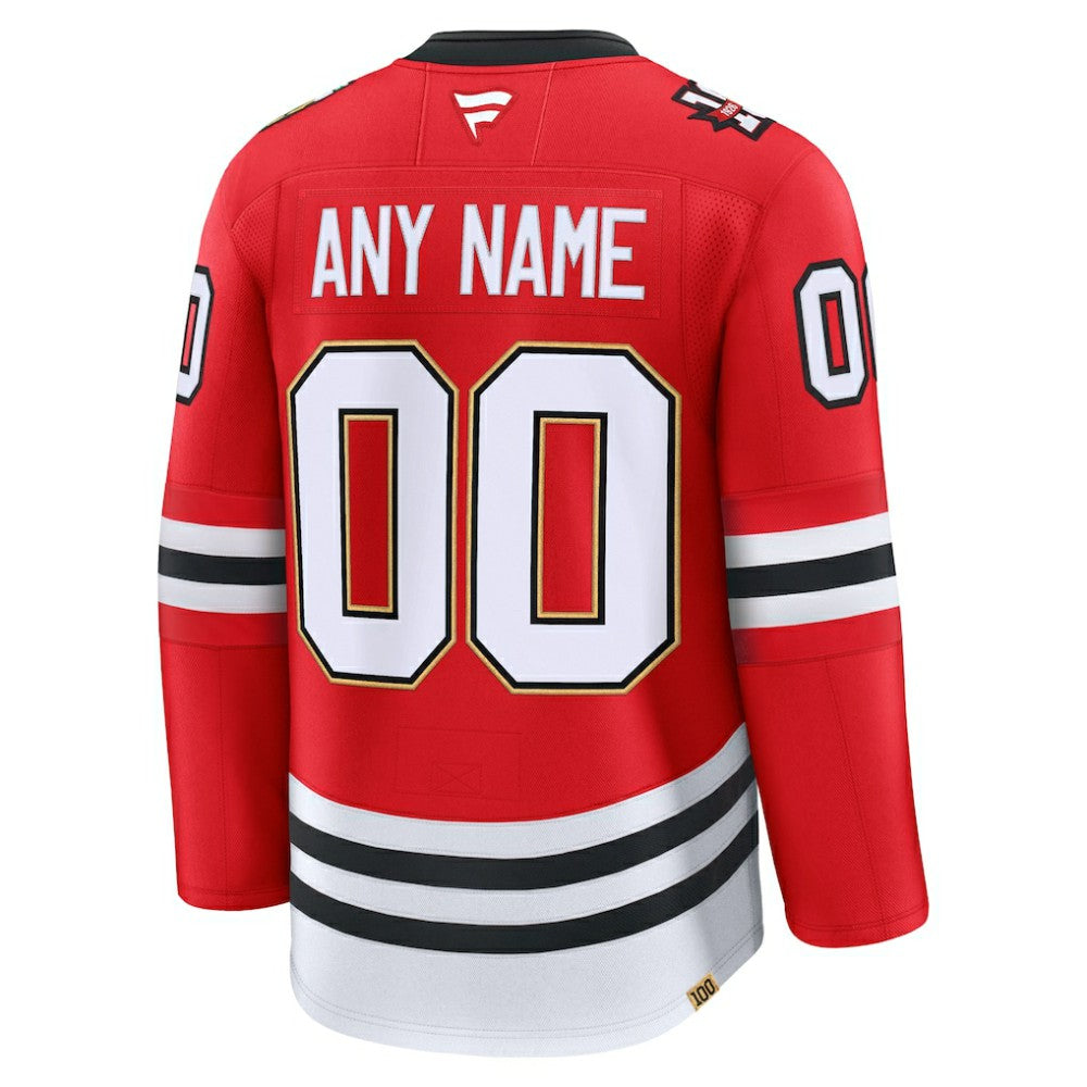 Chicago Blackhawks Fanatics Centennial Premium Custom Jersey -  NHL Jerseys