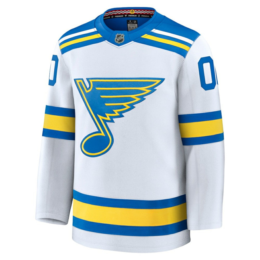 St. Louis Blues Fanatics Away Premium Custom Jersey -  NHL Jerseys