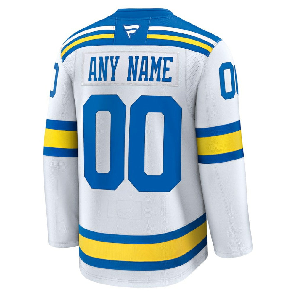St. Louis Blues Fanatics Away Premium Custom Jersey -  NHL Jerseys