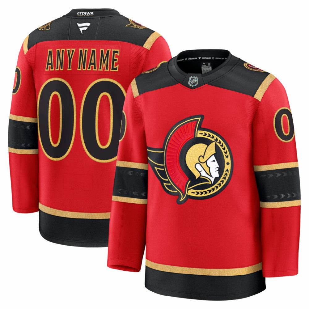 Ottawa Senators Fanatics Alternate Custom Premium Jersey -  NHL Jerseys