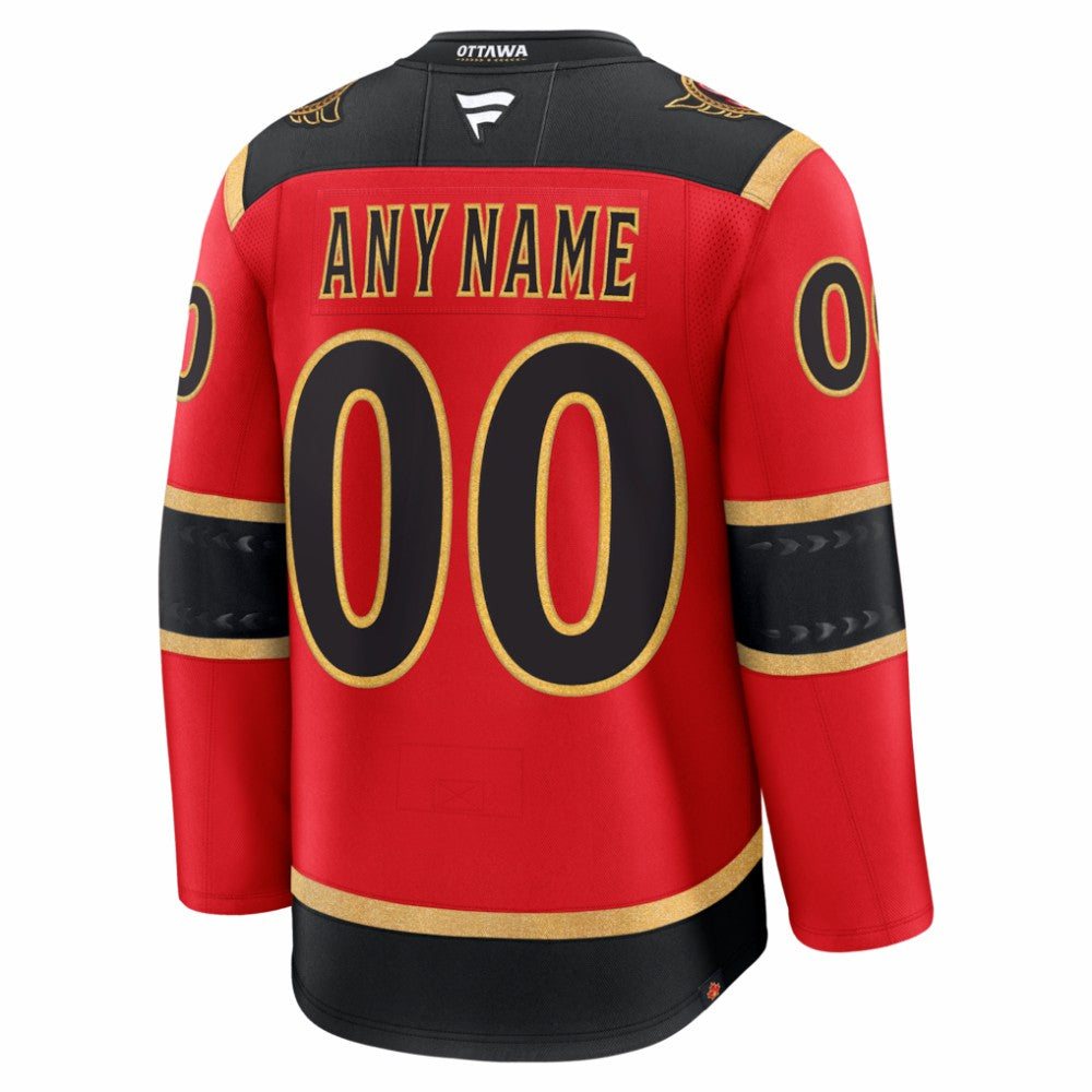 Ottawa Senators Fanatics Alternate Custom Premium Jersey -  NHL Jerseys