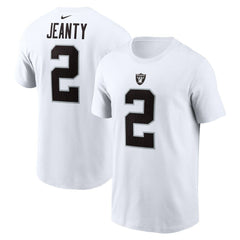 Las Vegas Raiders Ashton Jeanty  Name & Number T-Shirt | NFL On sale