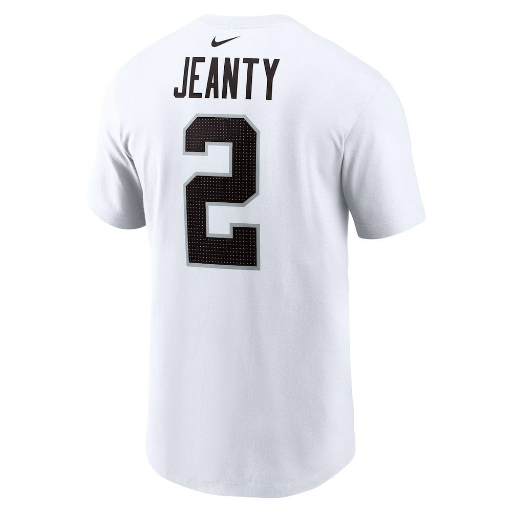 Las Vegas Raiders Ashton Jeanty  Name & Number T-Shirt | NFL On sale