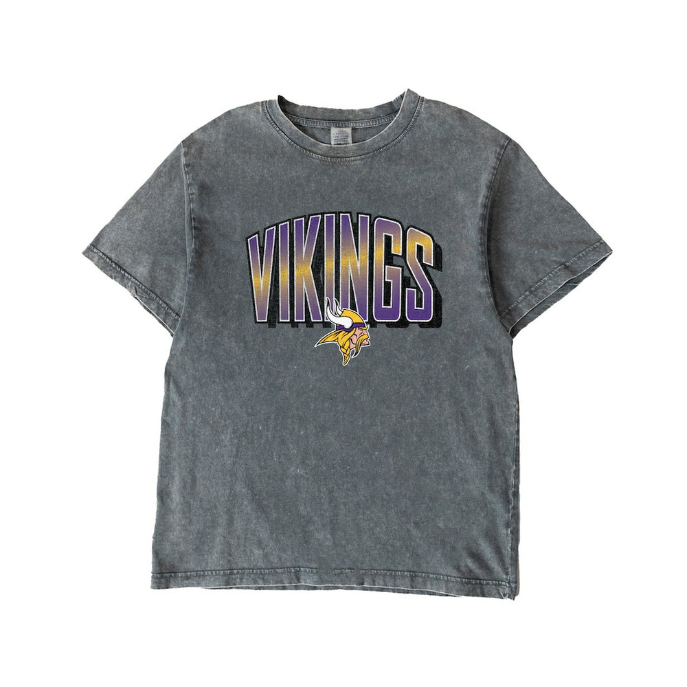 Minnesota Vikings Gameday Couture Women's Peak Performance Oversized Snow Wash T-Shirt | NFL On sale