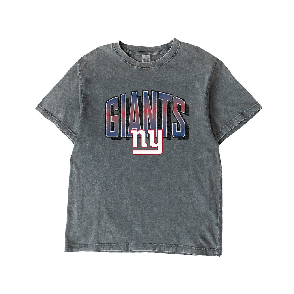 New York Giants Gameday Couture Women's Peak Performance Oversized Snow Wash T-Shirt | NFL On sale