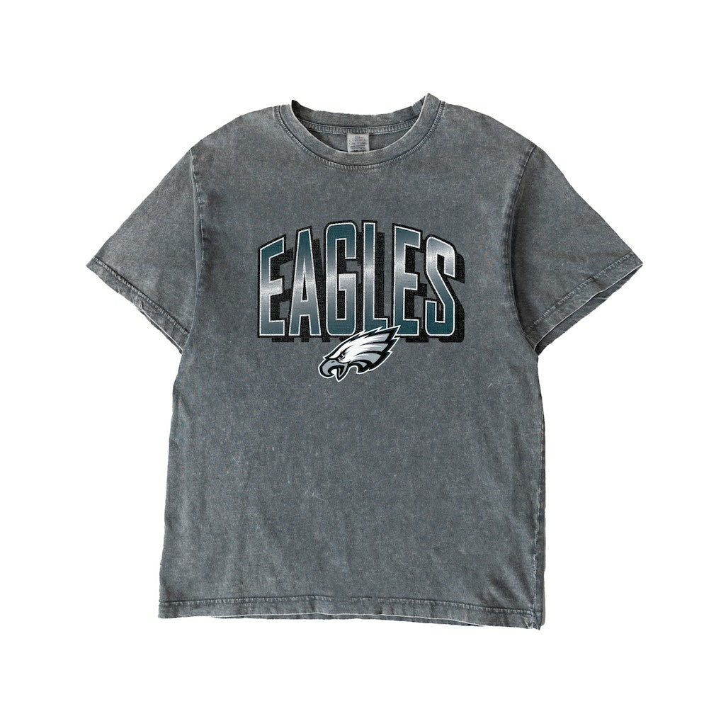 Philadelphia Eagles Gameday Couture Women's Peak Performance Oversized Snow Wash T-Shirt | NFL Sale
