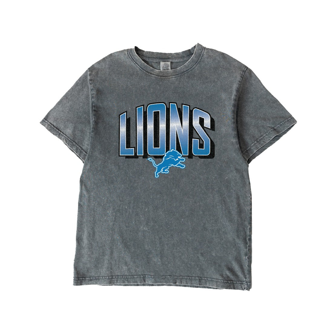 Detroit Lions Gameday Couture Women's Peak Performance Oversized Snow Wash T-Shirt | NFL Near me