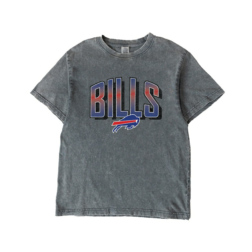 Buffalo Bills Gameday Couture Women's Peak Performance Oversized Snow Wash T-Shirt | NFL Hot