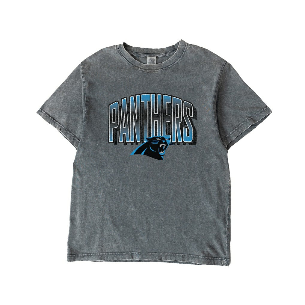 Carolina Panthers Gameday Couture Women's Peak Performance Oversized Snow Wash T-Shirt | NFL On sale