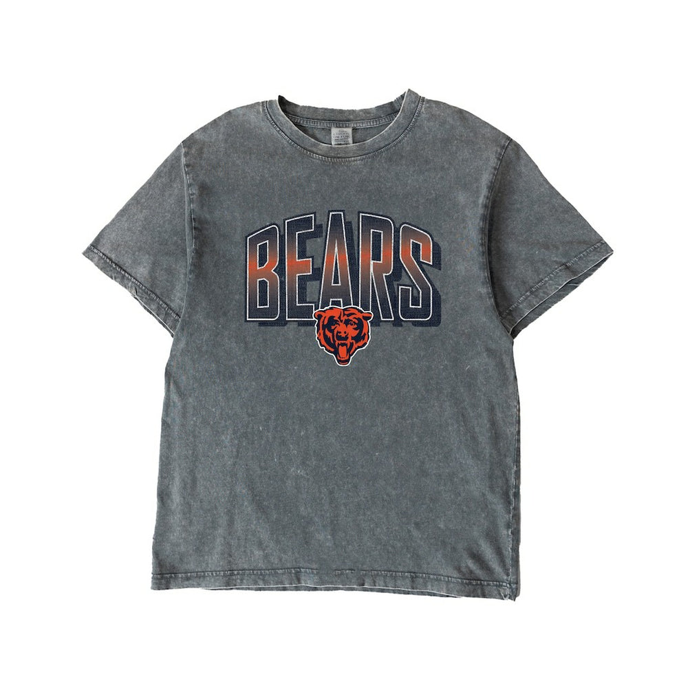 Chicago Bears Gameday Couture Women's Peak Performance Oversized Snow Wash T-Shirt | NFL Outlet