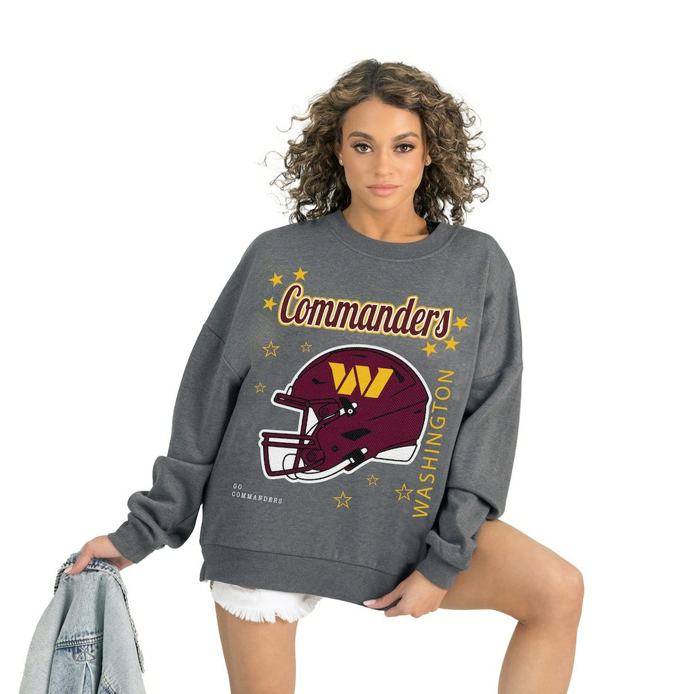 Washington Commanders Gameday Couture Women's Ready to Rumble Premium Fleece Pullover Sweatshirt | NFL Outlet