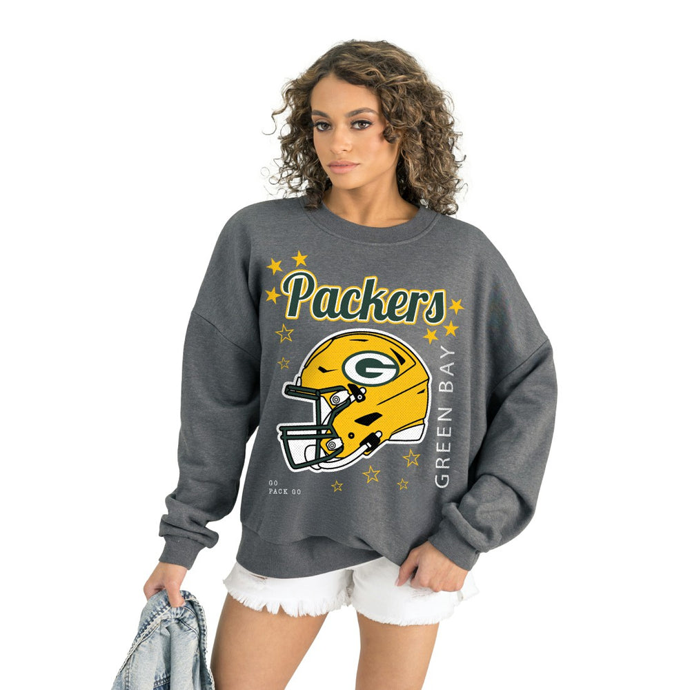 Green Bay Packers Gameday Couture Women's Ready to Rumble Premium Fleece Pullover Sweatshirt | NFL On sale