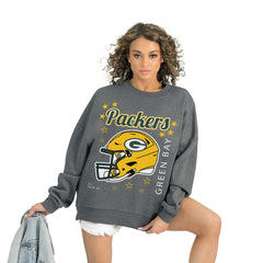 Green Bay Packers Gameday Couture Women's Ready to Rumble Premium Fleece Pullover Sweatshirt | NFL On sale