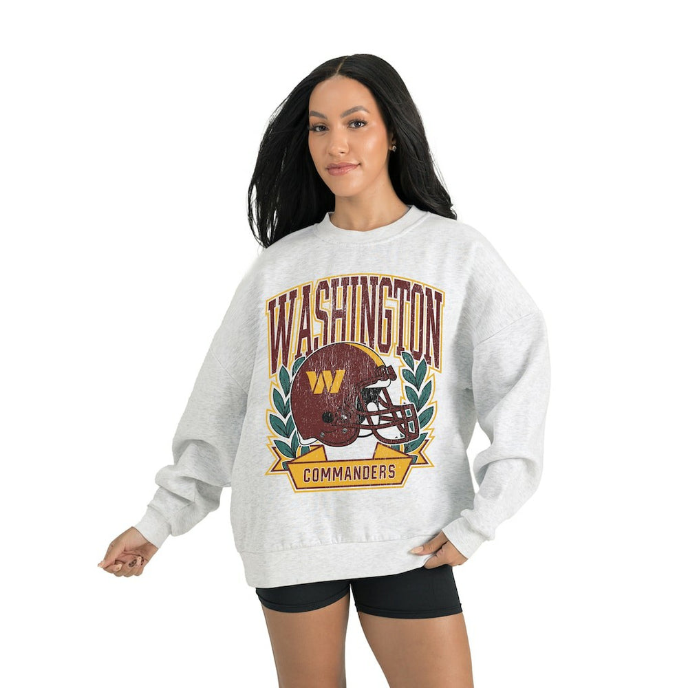 Washington Commanders Gameday Couture Women's Heritage Premium Fleece Pullover Sweatshirt | NFL US