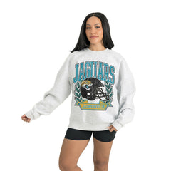 Jacksonville Jaguars Gameday Couture Women's Heritage Premium Fleece Pullover Sweatshirt | NFL Near me