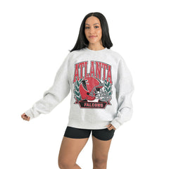 Atlanta Falcons Gameday Couture Women's Heritage Premium Fleece Pullover Sweatshirt | NFL Online