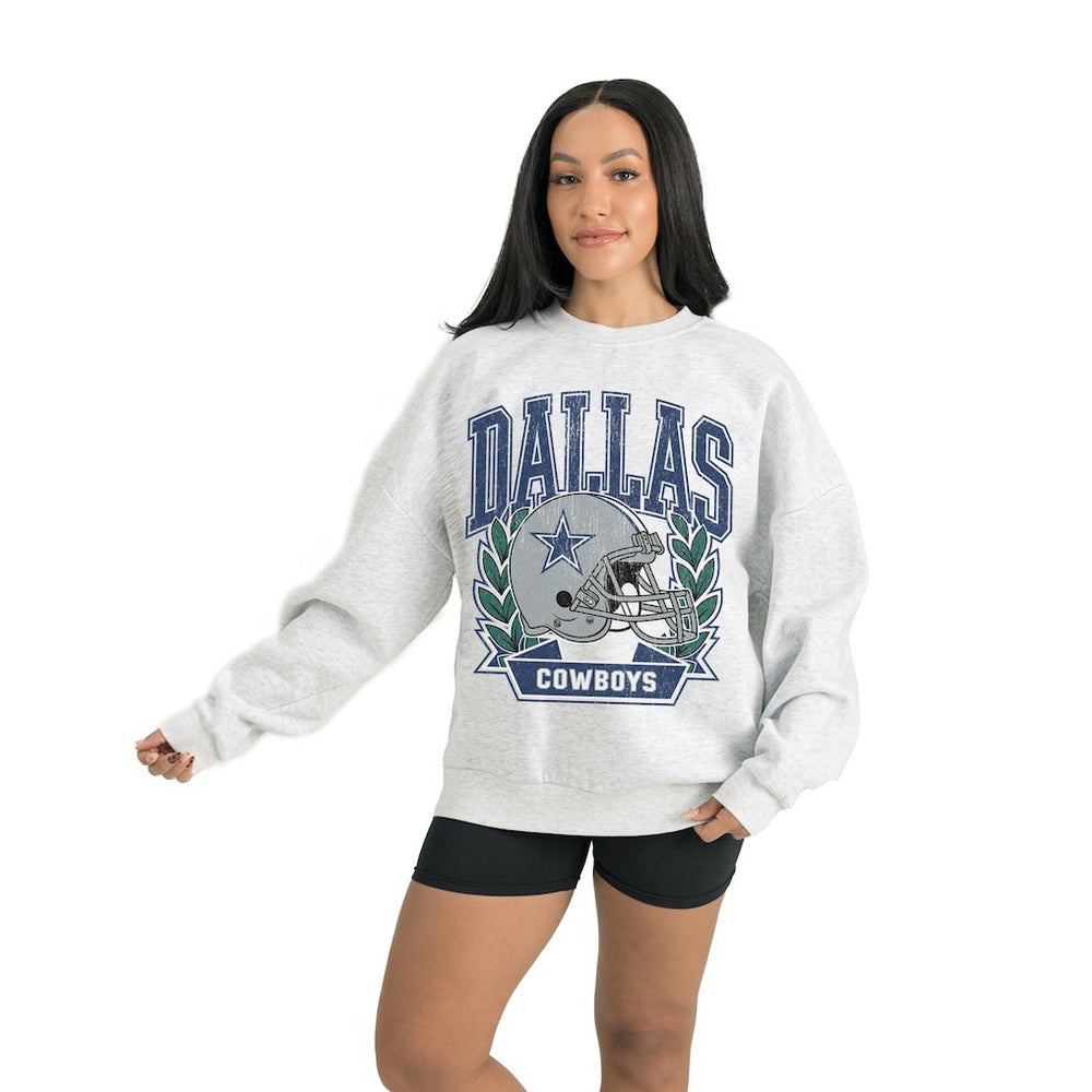 Dallas Cowboys Gameday Couture Women's Heritage Premium Fleece Pullover Sweatshirt | NFL Discount