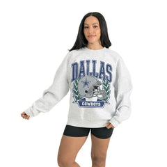 Dallas Cowboys Gameday Couture Women's Heritage Premium Fleece Pullover Sweatshirt | NFL Discount
