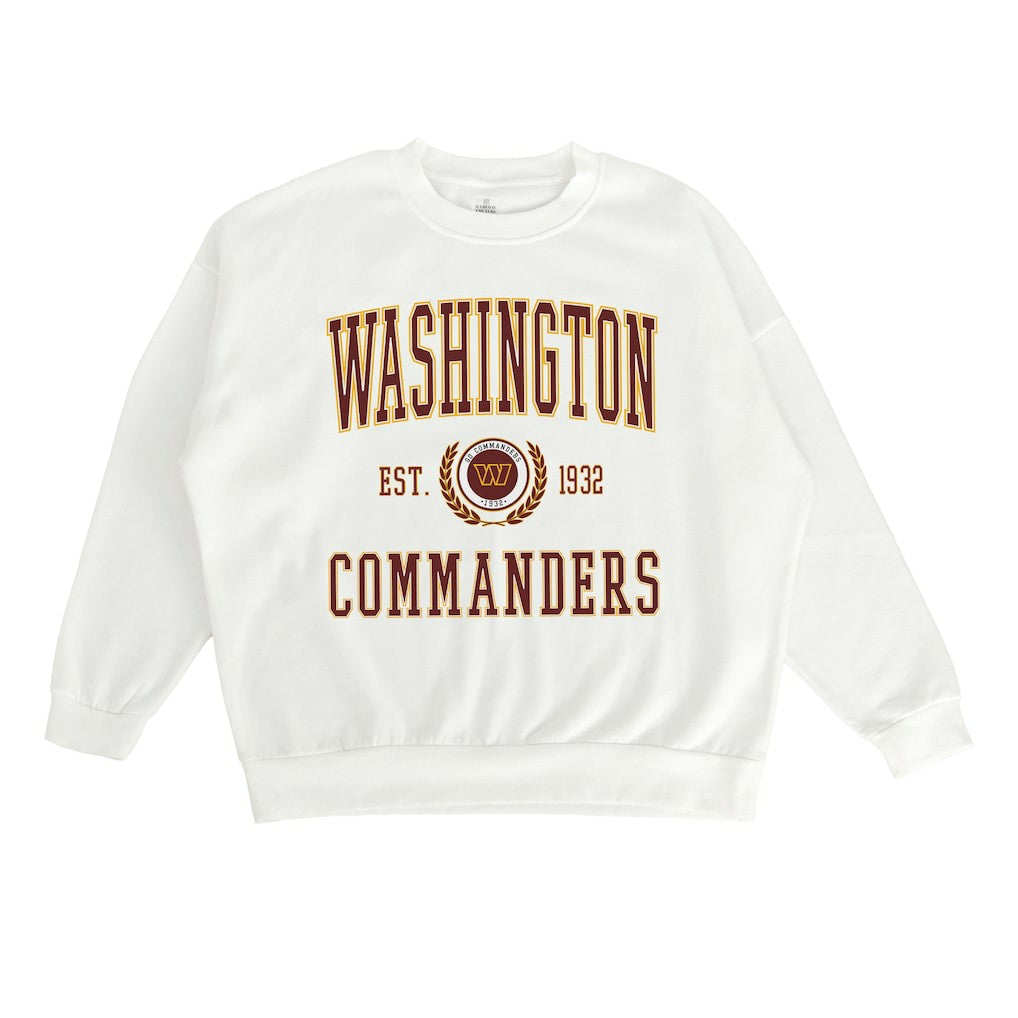 Washington Commanders Gameday Couture Women's Timeless Triumph Premium Fleece Pullover Sweatshirt | NFL US